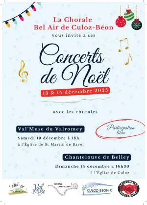 Concert de Noël à Culoz_Culoz-Béon