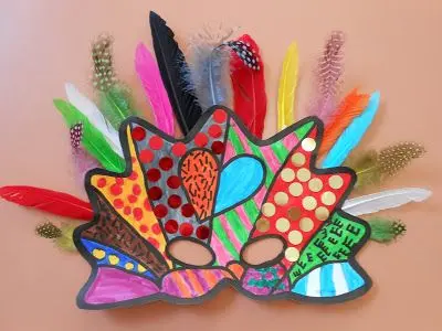 Atelier créatif : masque pour carnaval_Morzine