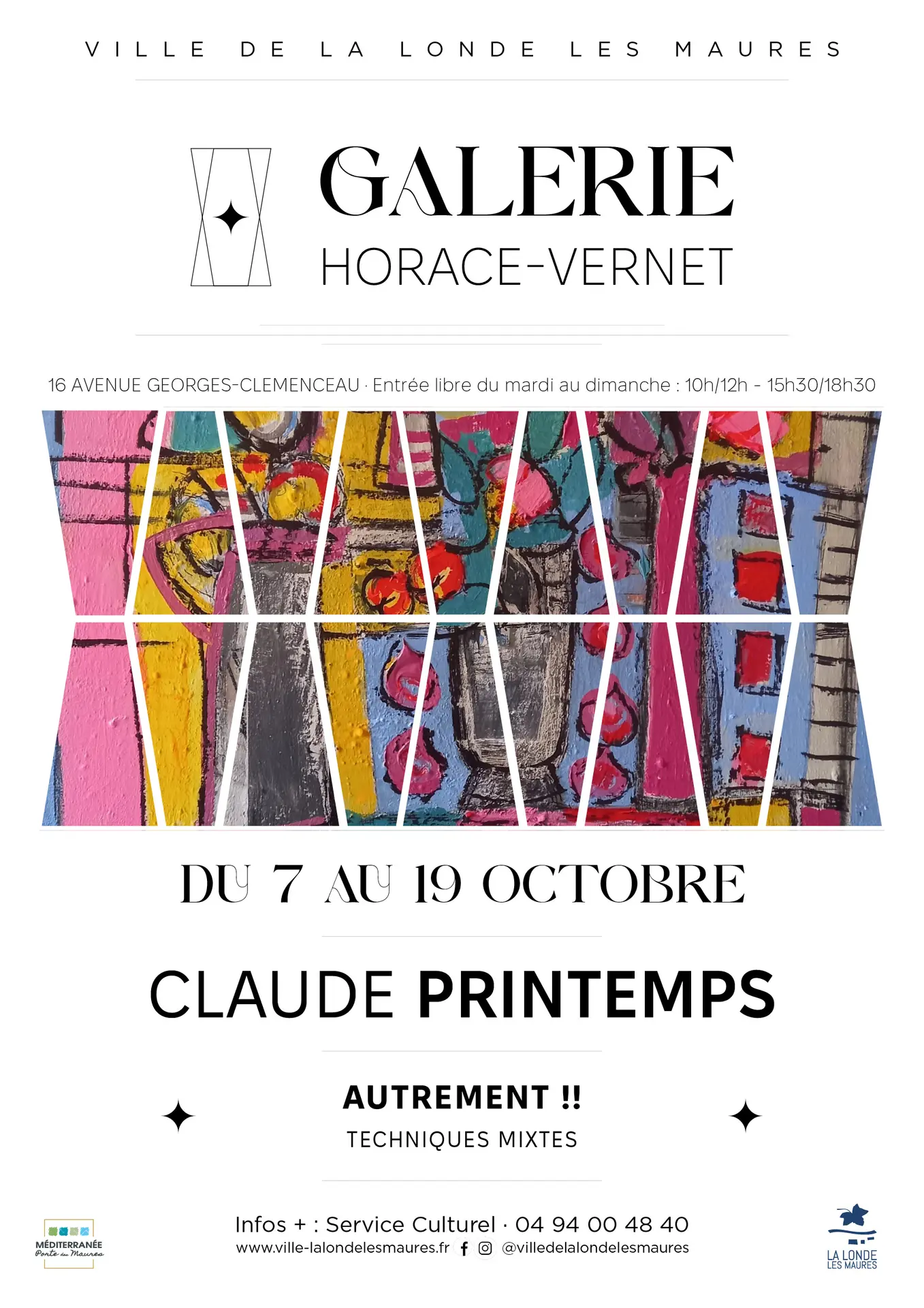 Les expositions en Méditerranée Porte des Maures