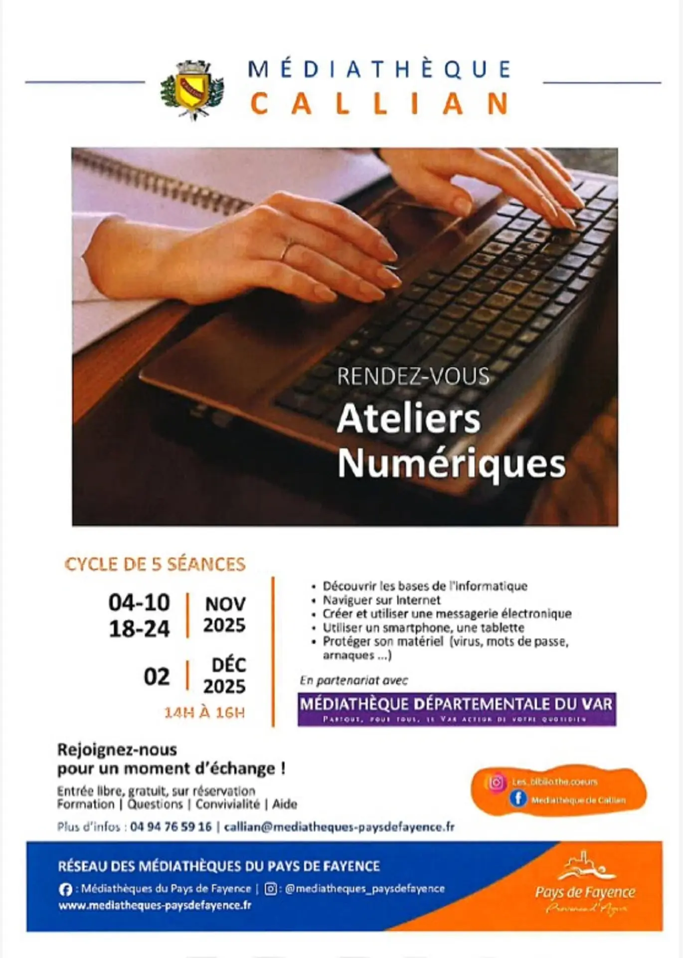 Ateliers numériques
