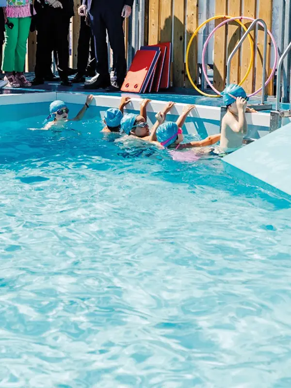 Apprentissage de la nage pour les enfants