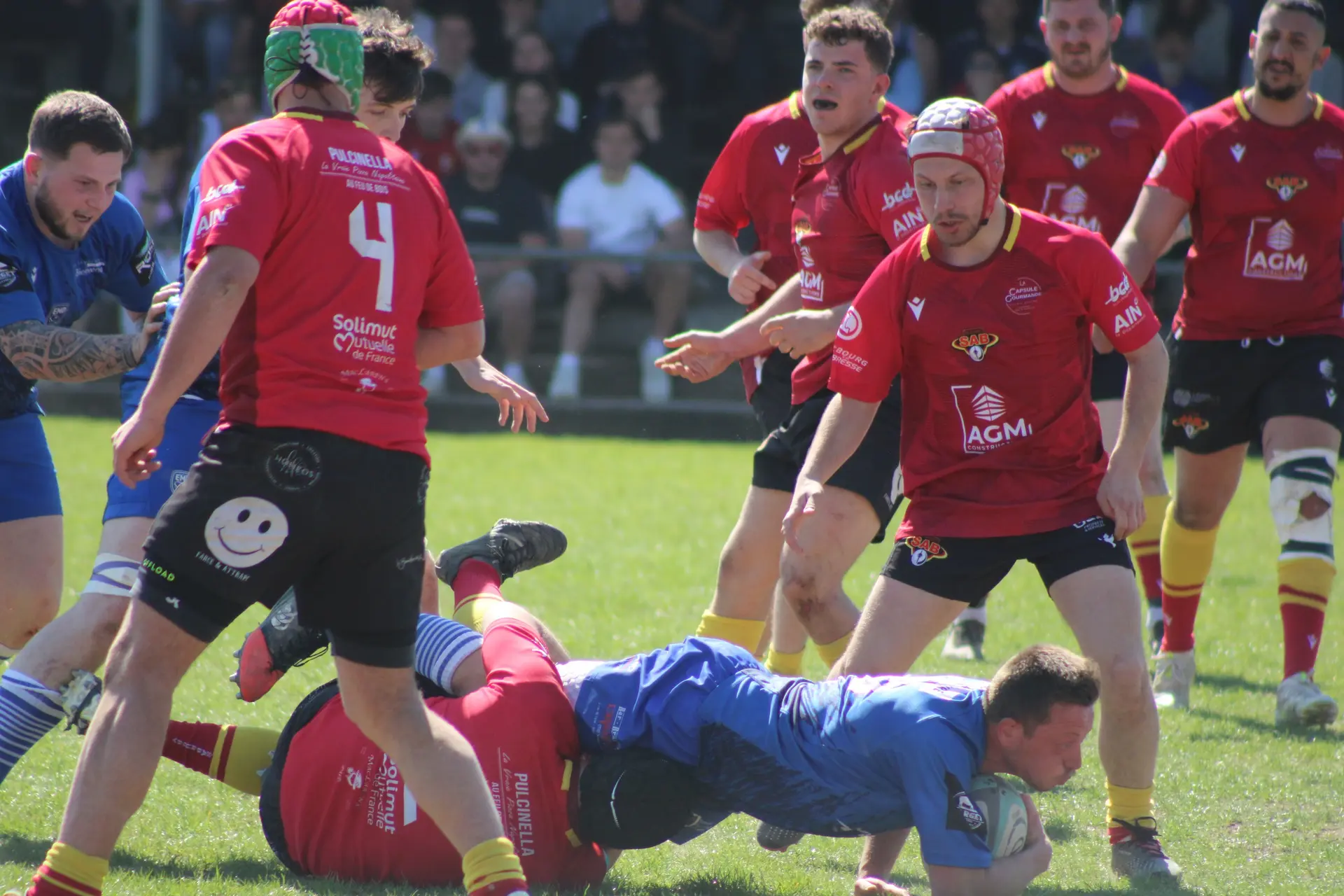 Match équipe SA Bourg de rugby