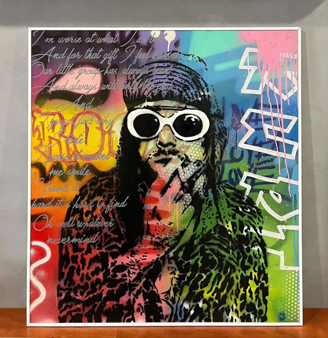 Colorzyourmind, le maître du Pochoir au Val d'Arly Street Art Festival