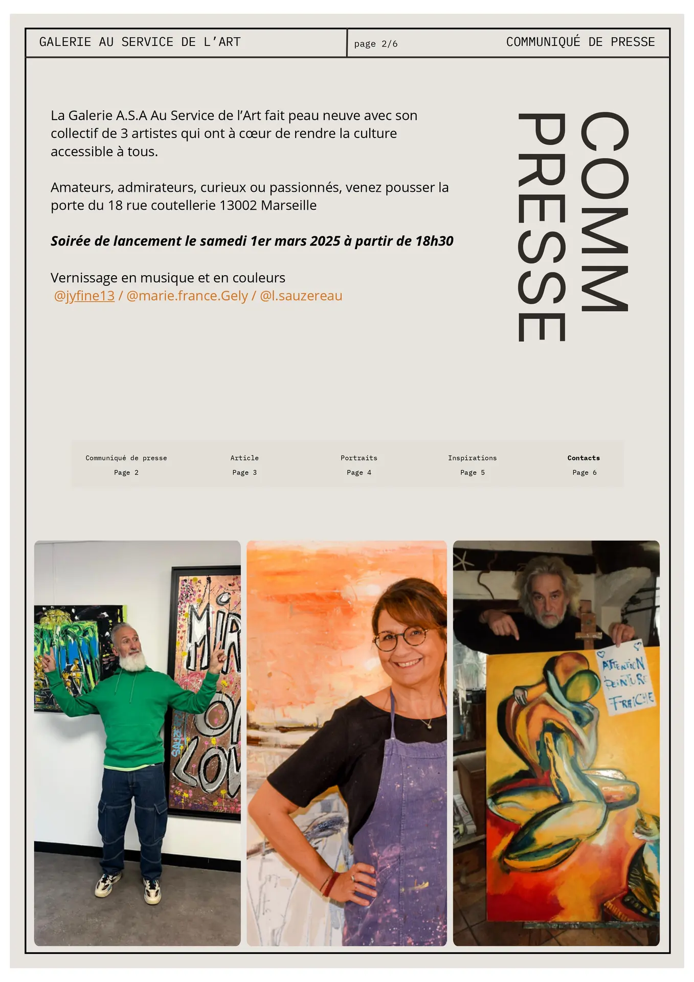 extrait dossier de presse