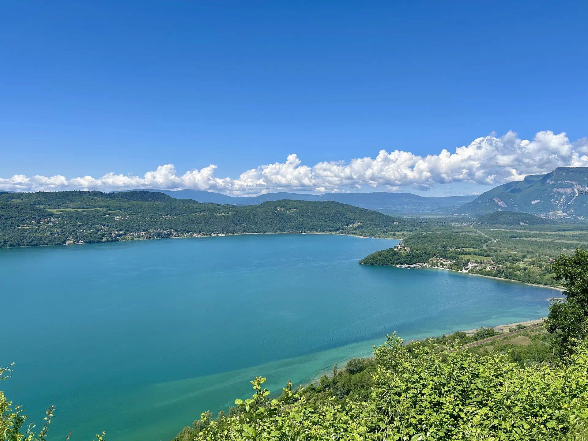 le nord du Lac du Bourget