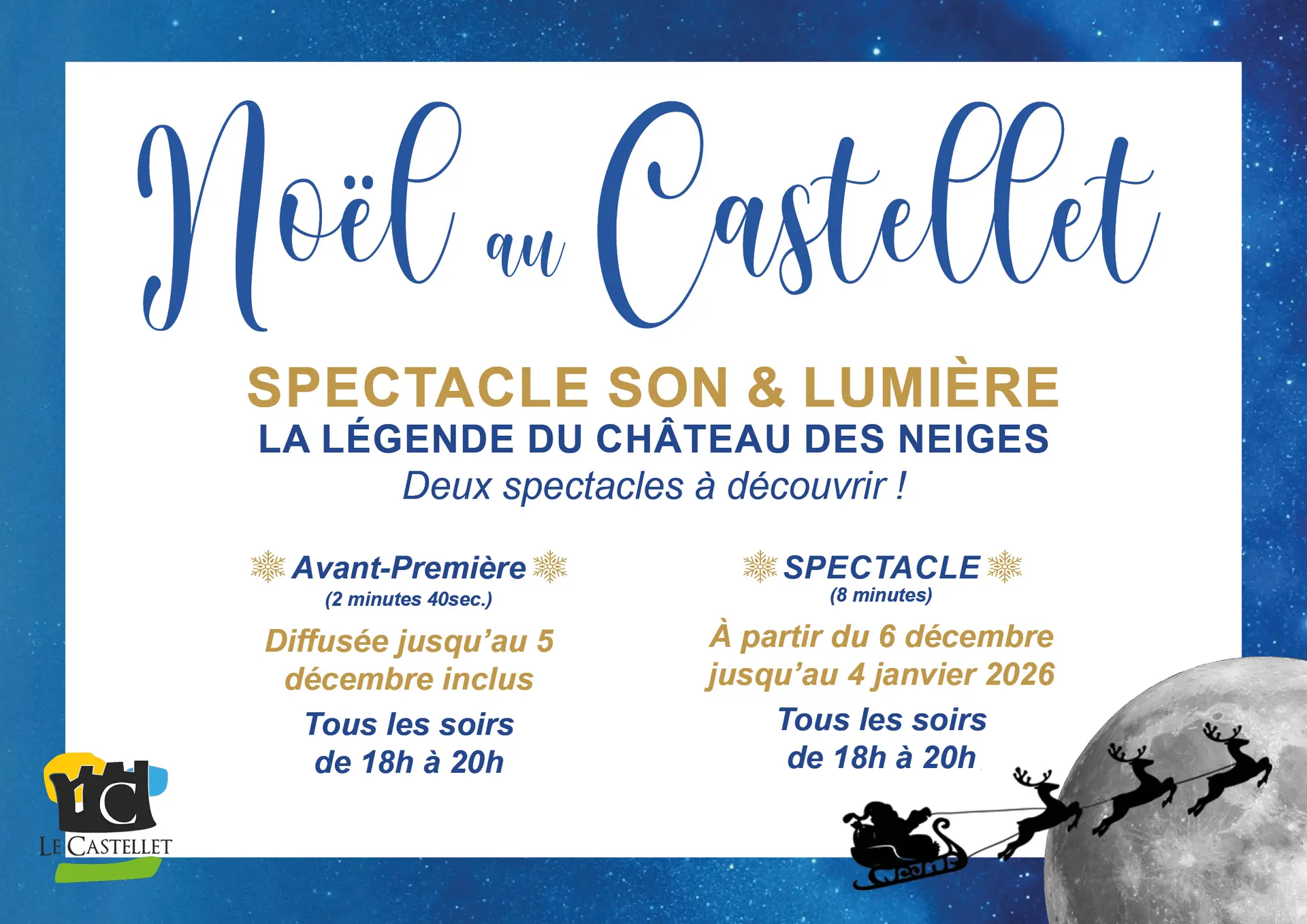 Noël au Castellet - Son & Lumière_Le Castellet