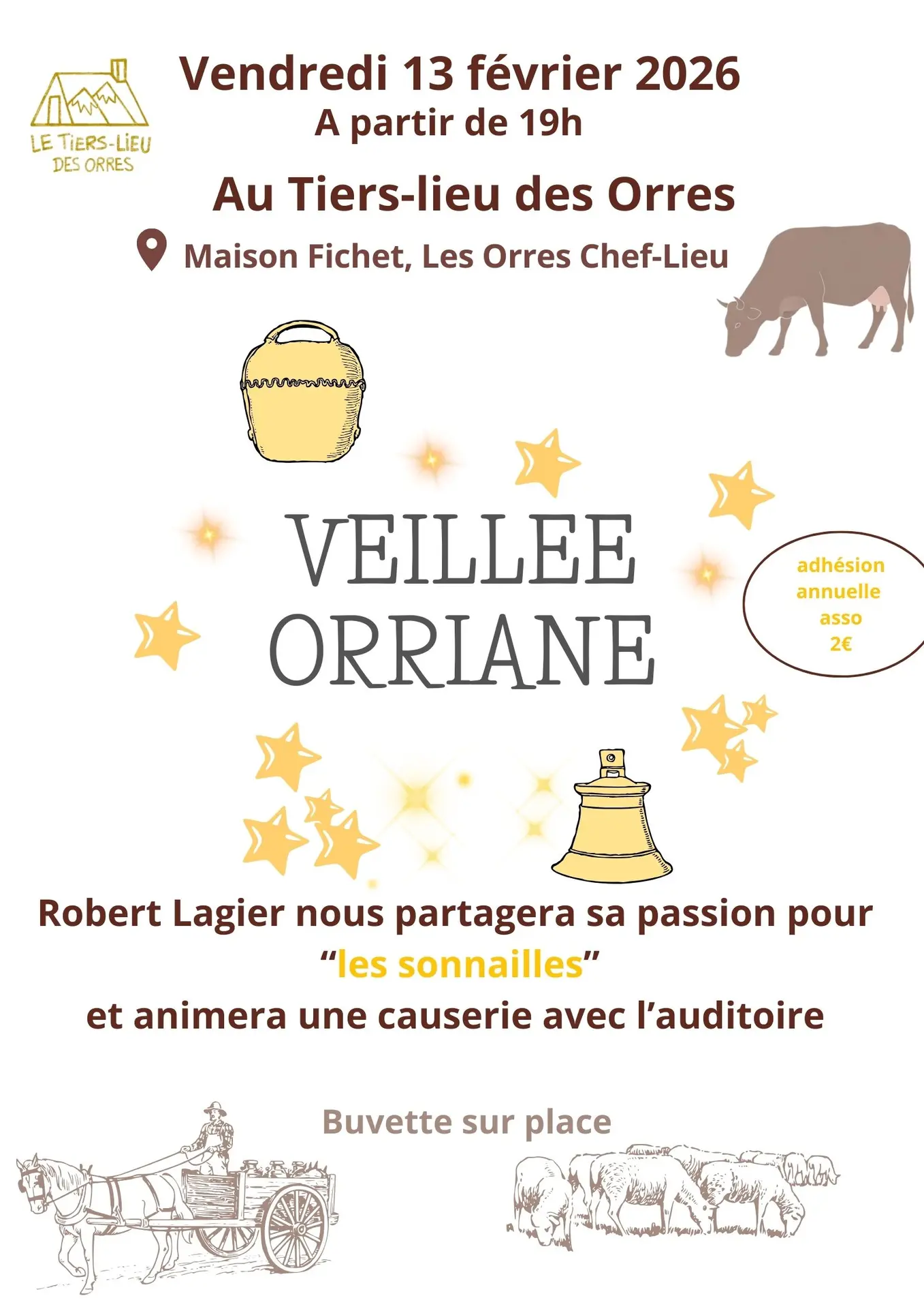 Veillée orriane au Tiers-lieu : Les sonnailles_Les Orres