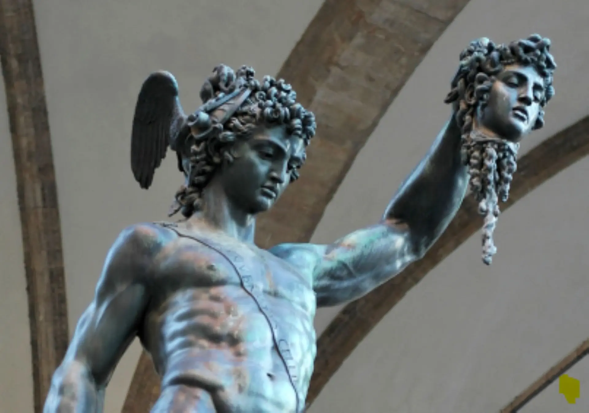 Persée par Benvenuto Cellini. Bronze et marbre , 1545-1554.