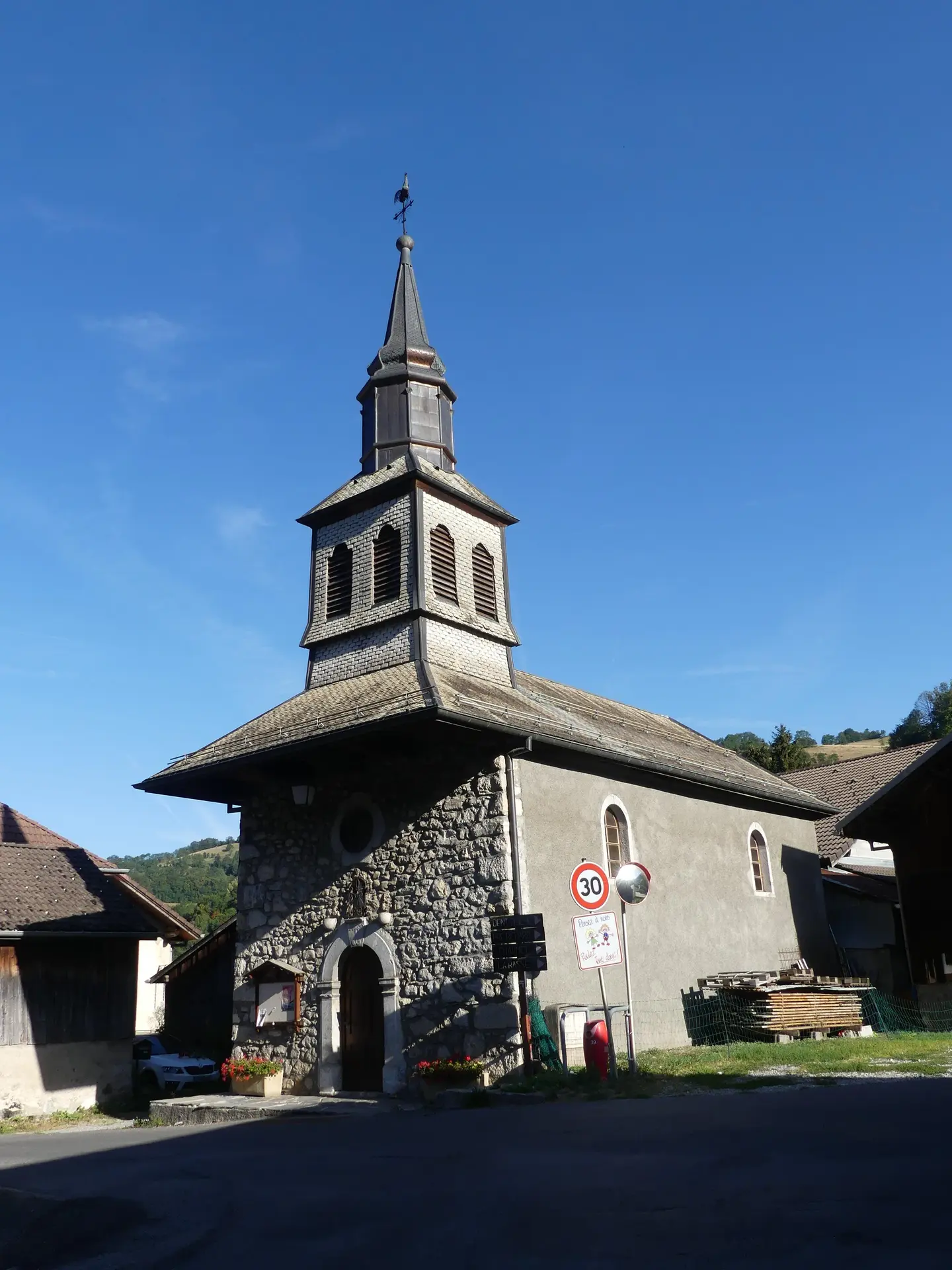 Découverte du patrimoine architectural d'un hameau de montagne