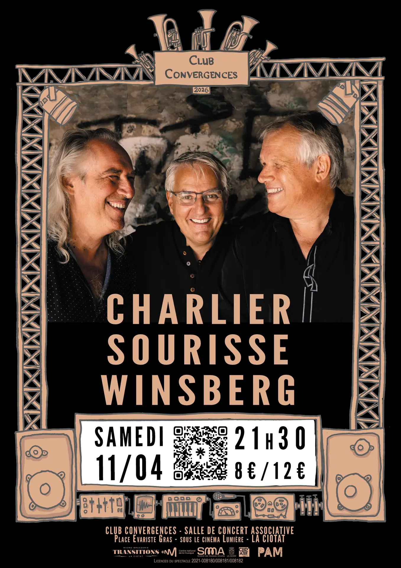 Concert du trio Charlier Sourisse Winsberg