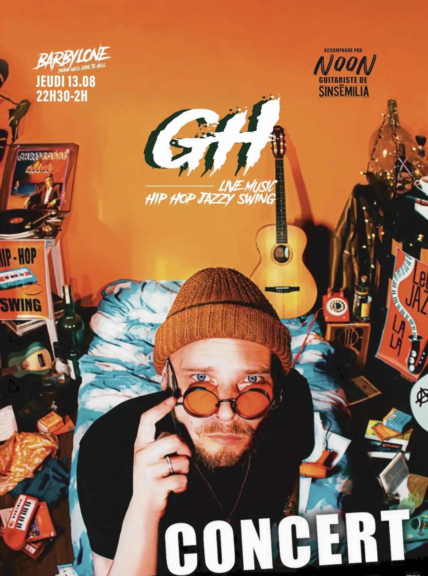 LIVE MUSIC – GH au Barbylone