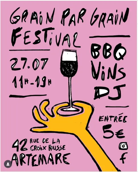 Grain par Grain Festival : salon des vins_Artemare