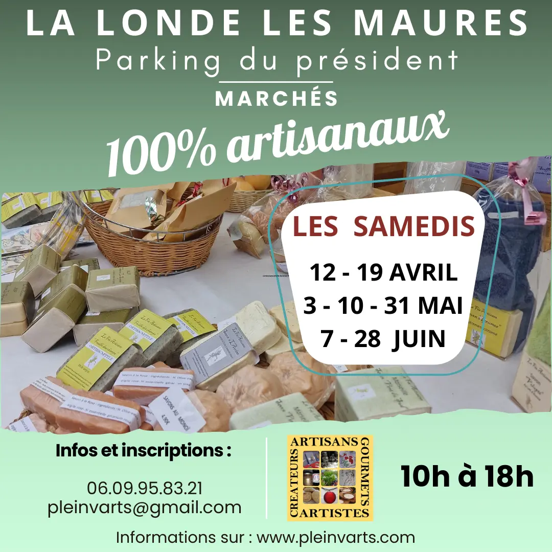 Les marchés artisanaux en Méditerranée Porte des Maures