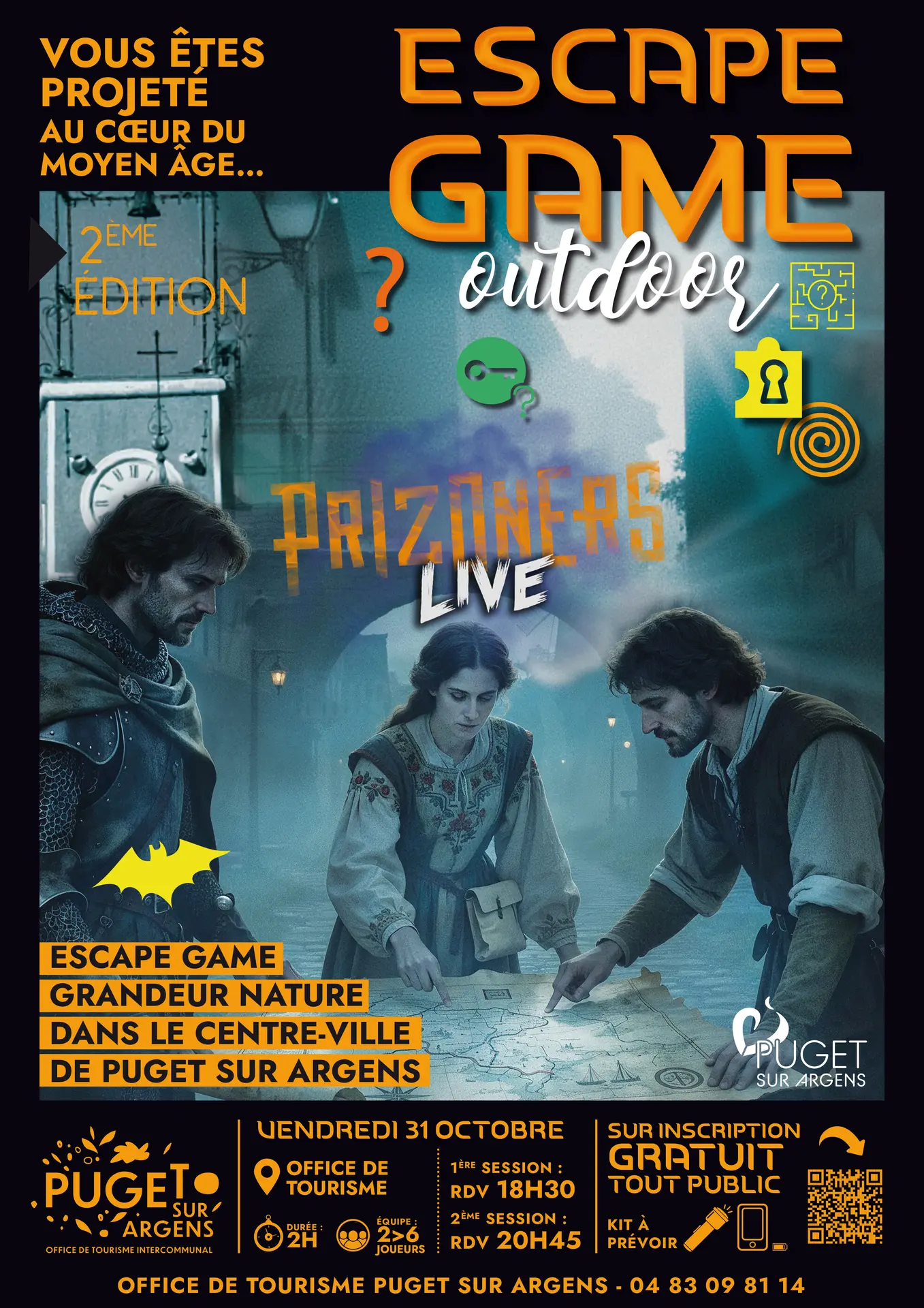 Escape game spécial Halloween - Le temple des secrets