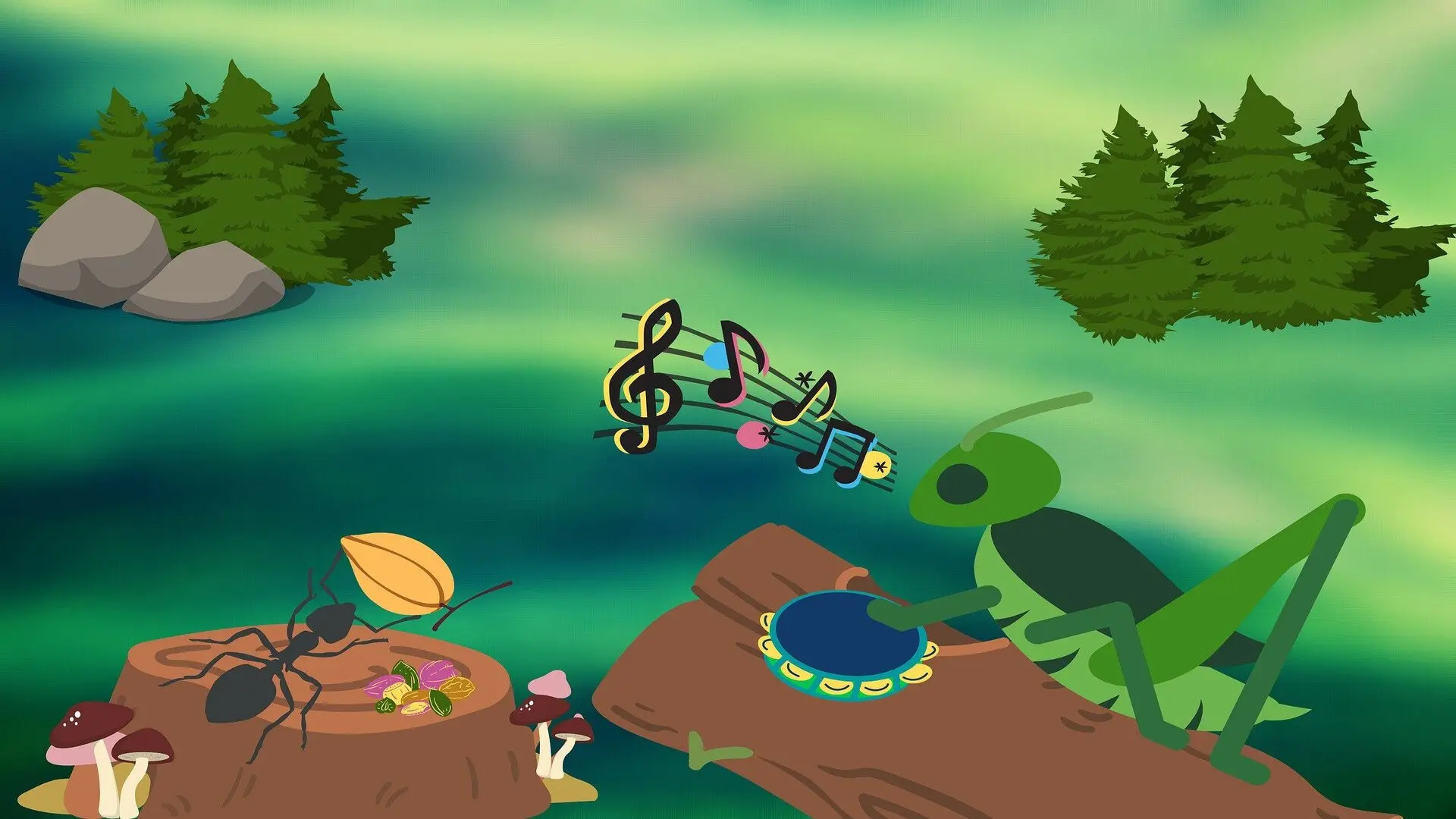 Photo d'une contine pour enfant