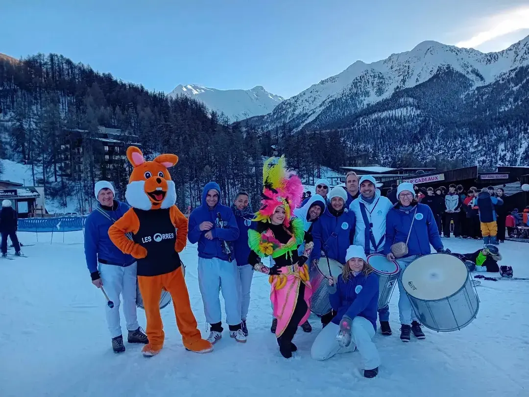 Batucada de Carnaval avec Samba Unidos_Les Orres