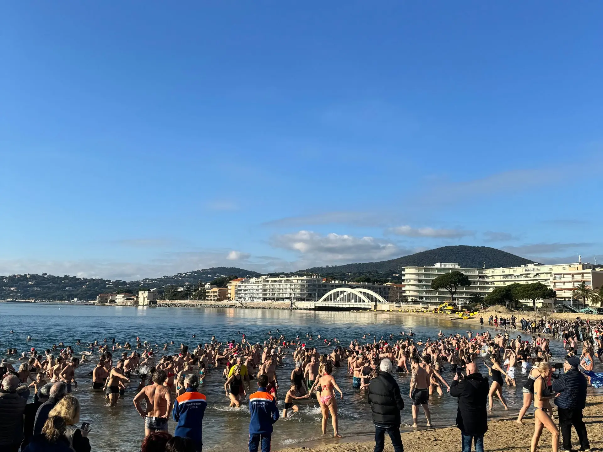 Bain du bout de l'An_Sainte-Maxime