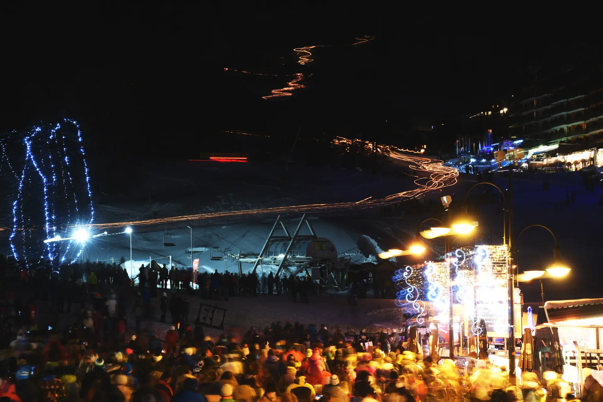 Descente aux flambeaux adultes risoul