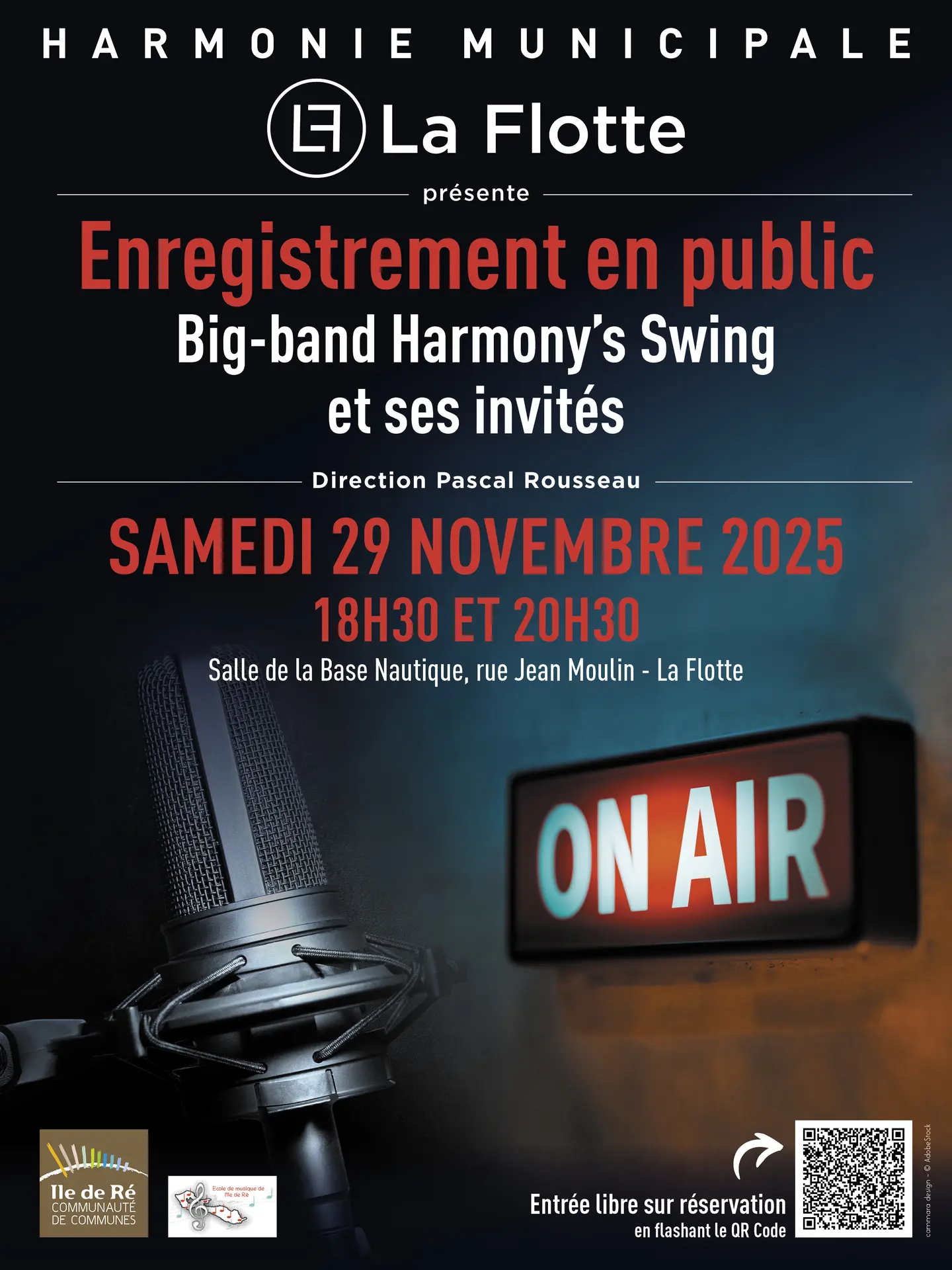 Anmeldung Harmony Swing Big Band