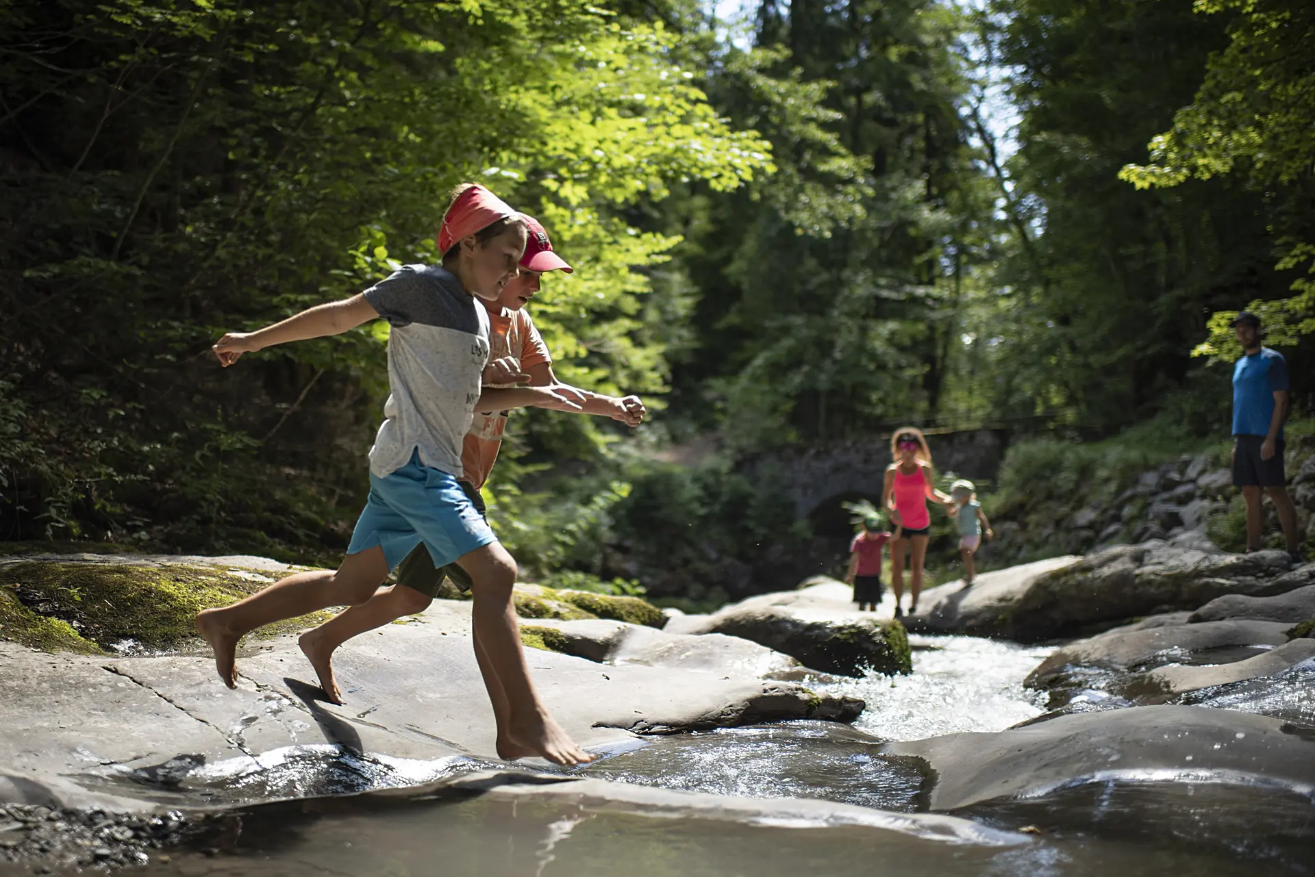 Le pont des Romains au Grand-Bornand