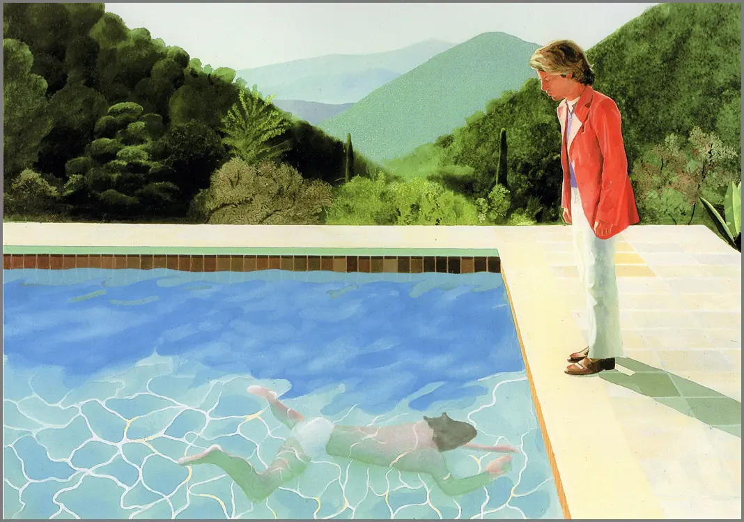 Visuelle Konferenz: Hopper und Hockney