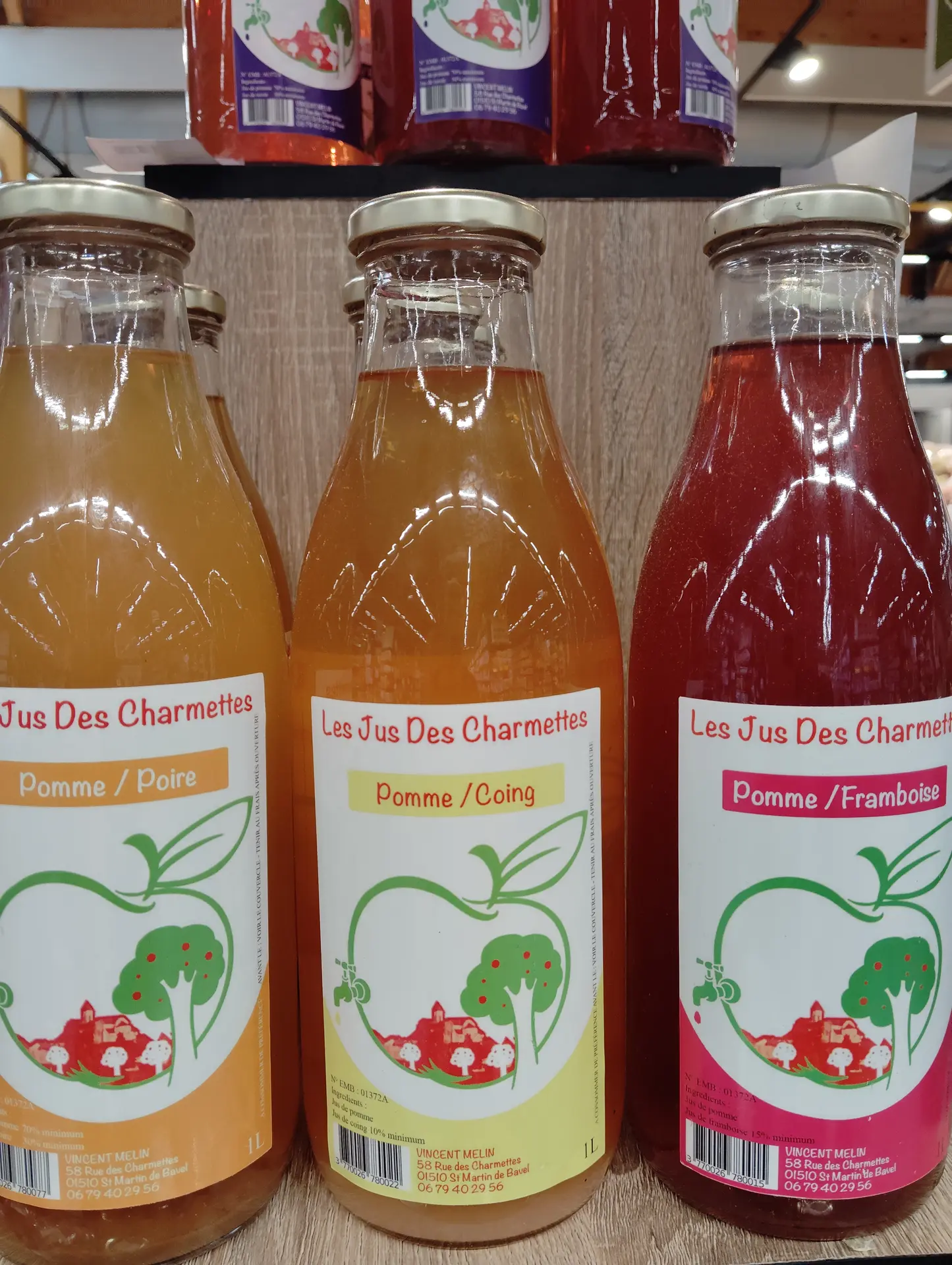 Les jus de fruits