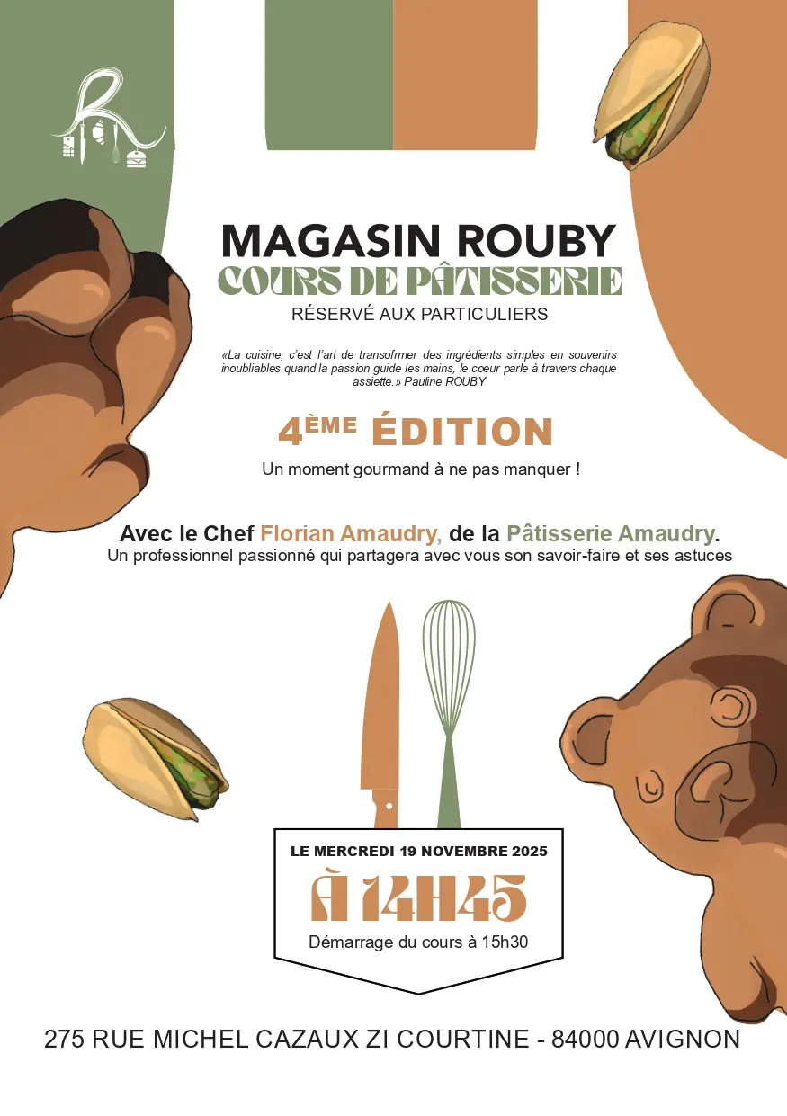 Cours de pâtisserie_Avignon