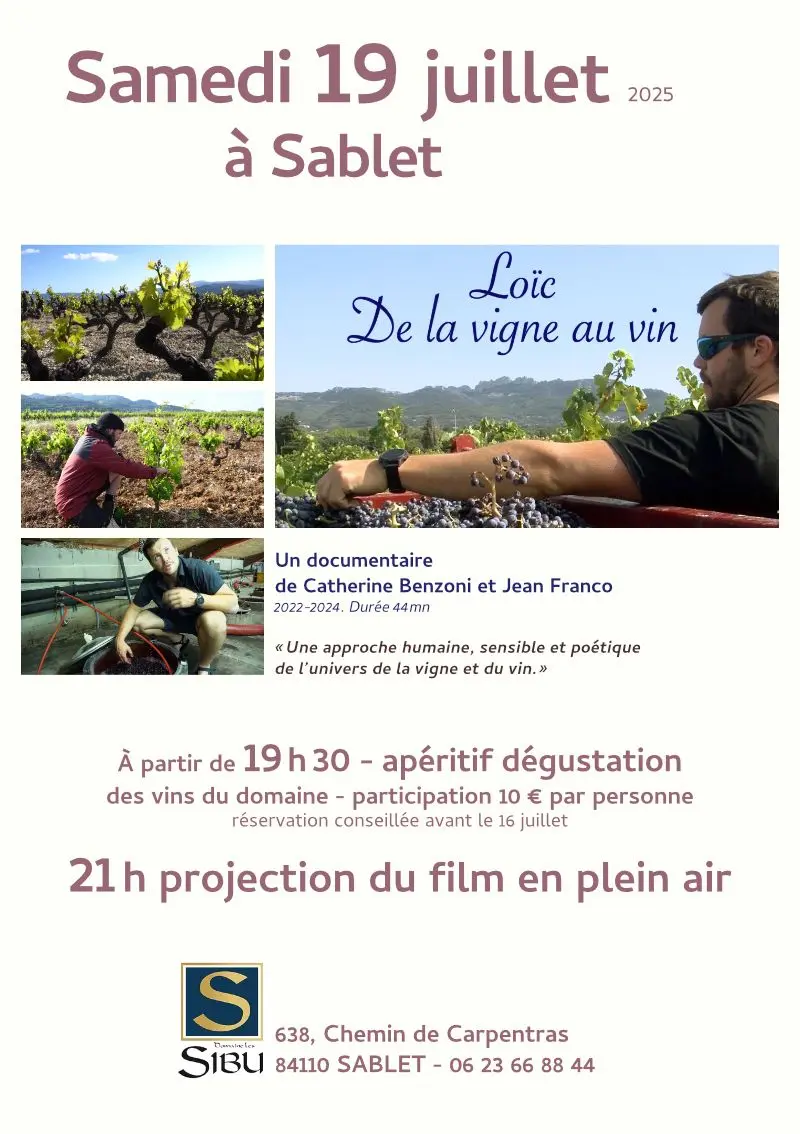 Loîc, de la vigne au vin_Sablet