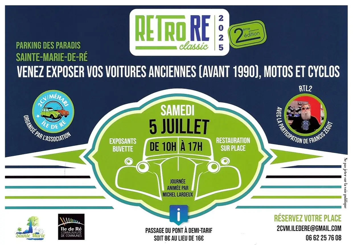 Rétro Ré Classic - exposition de voitures anciennes