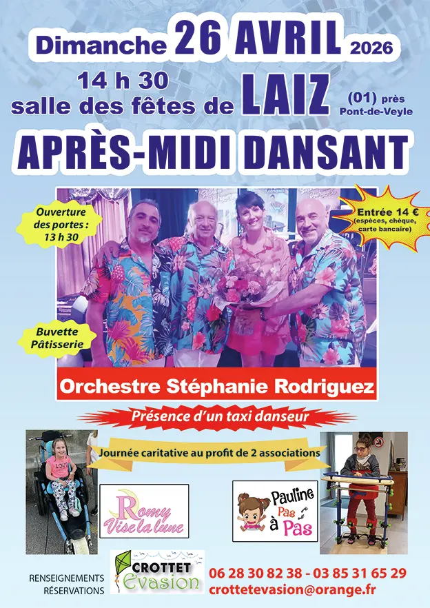 Affiche thé dansant