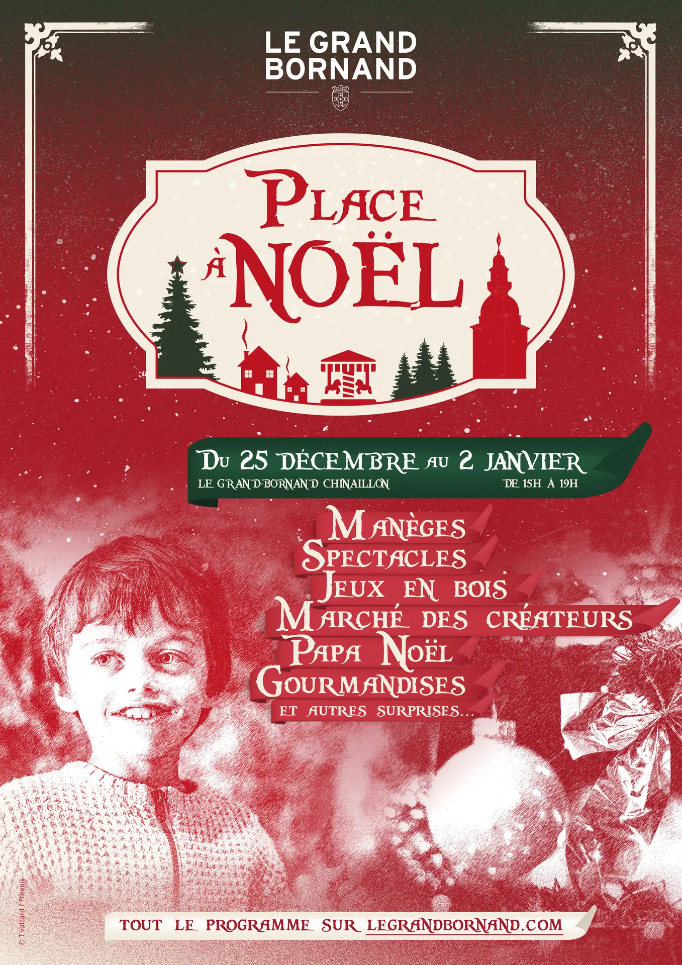Place à Noël : Espace Chantier par la compagnie Festijeux_Le Grand-Bornand