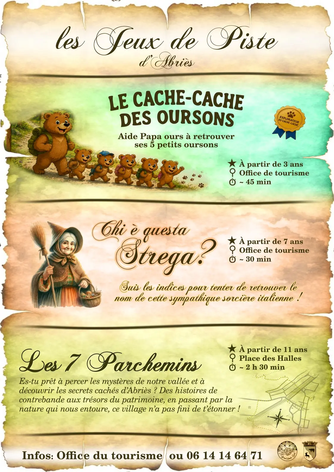 Jeu de piste - Le Cache-Cache des Oursons_Abriès-Ristolas