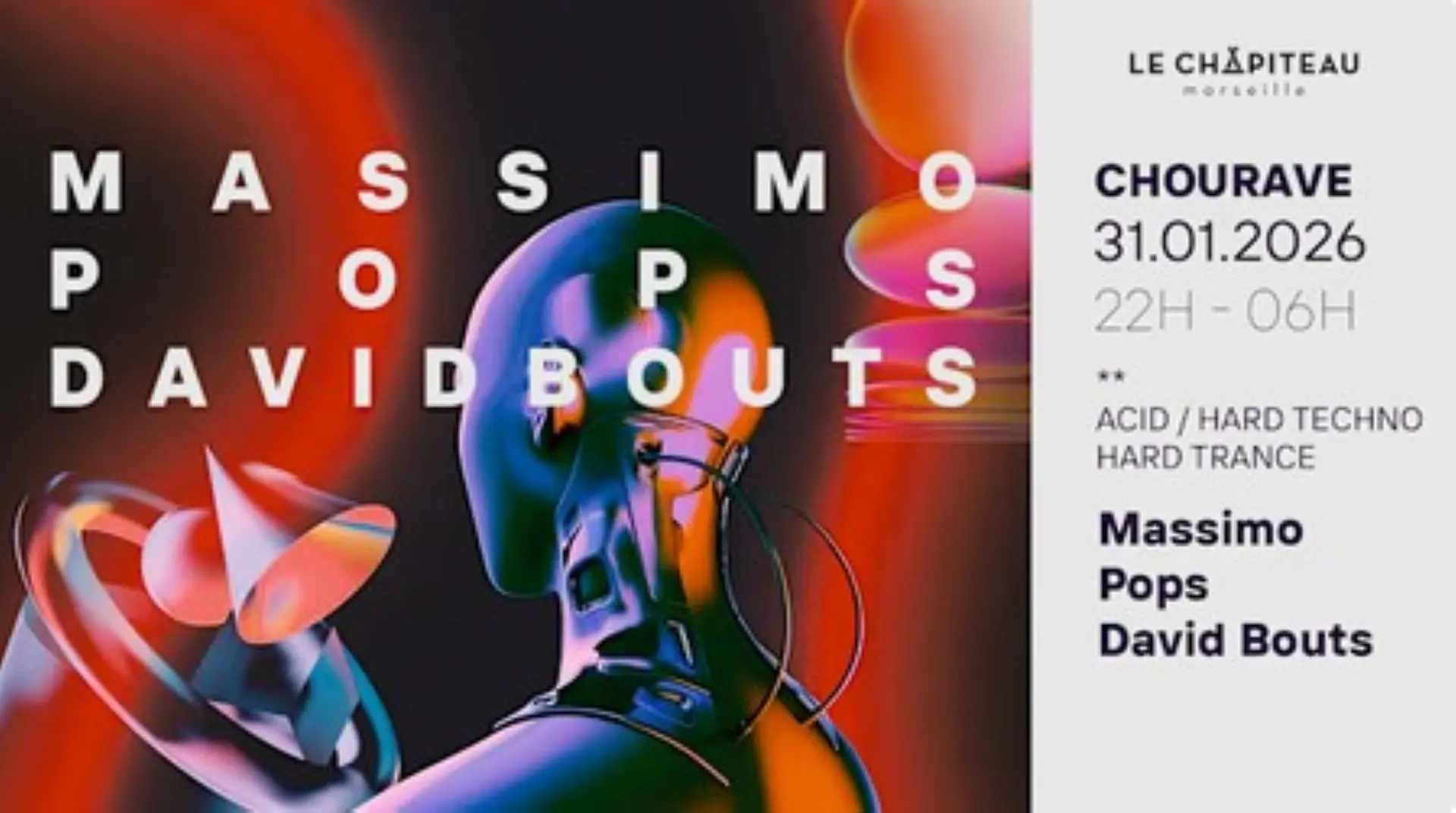 Chourave W/Massimo, Pops & David Bouts_Marseille