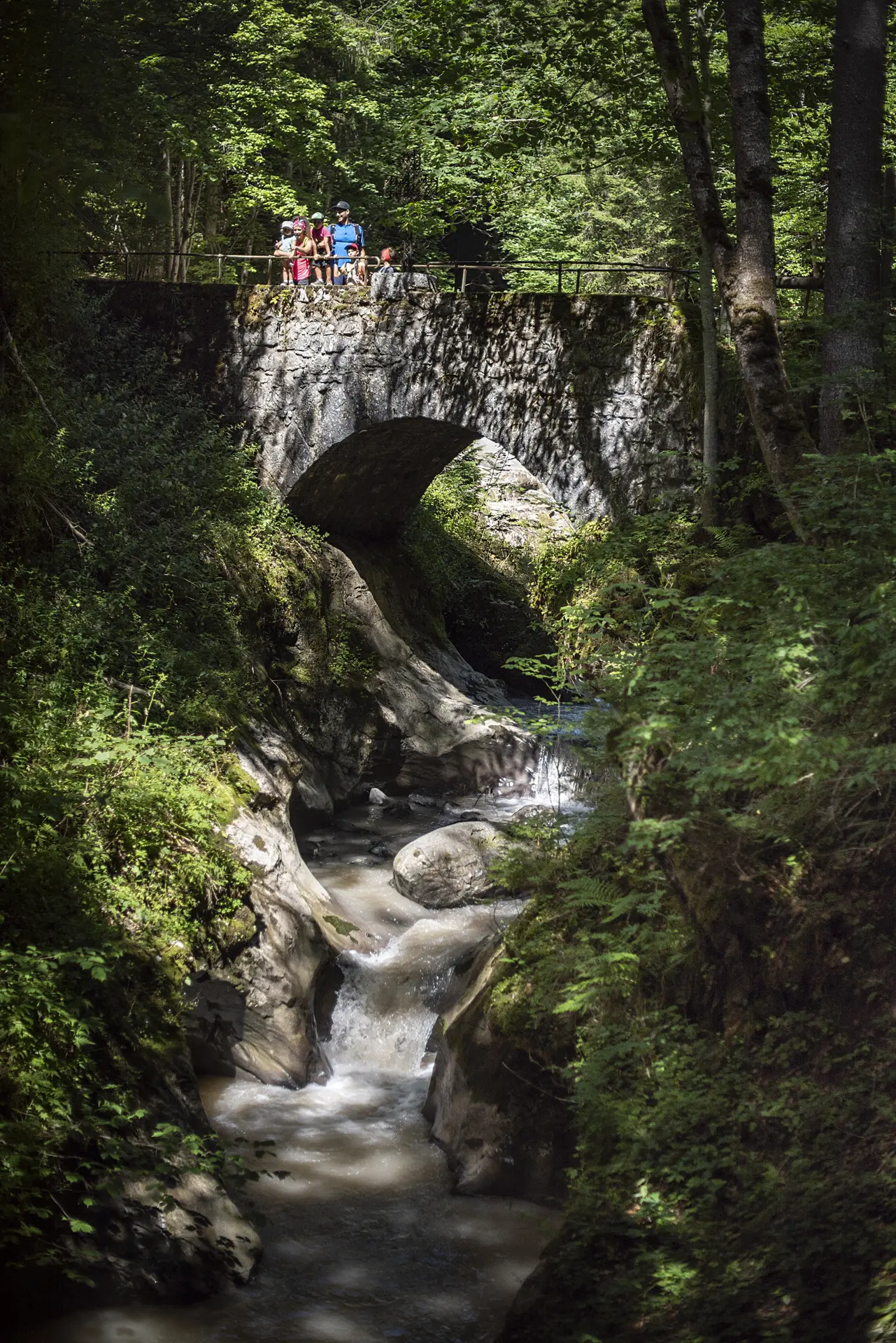 Le pont des Romains au Grand-Bornand