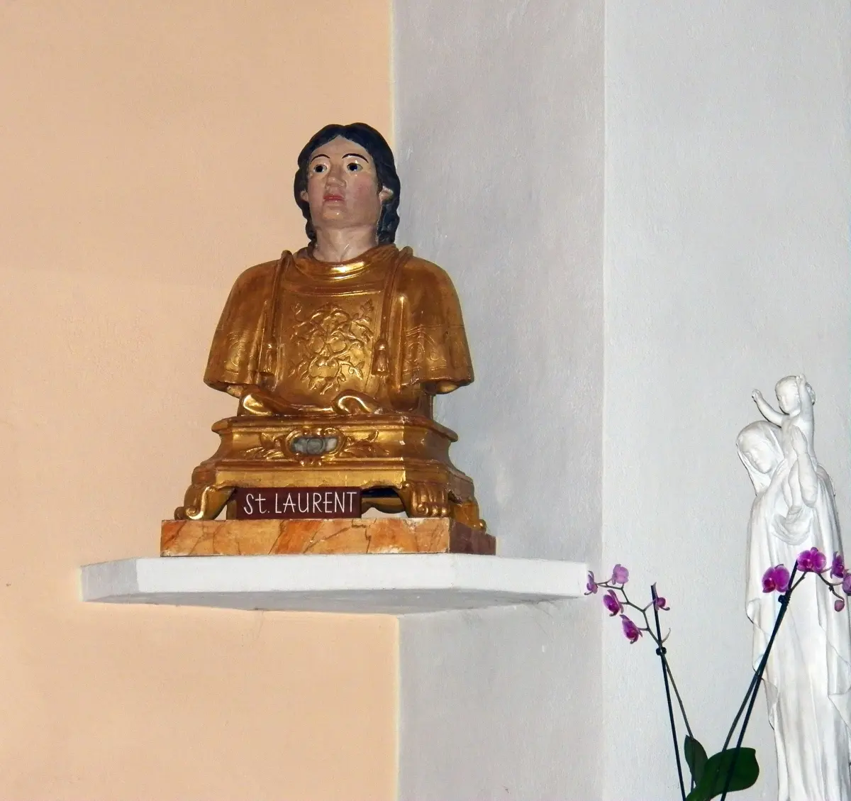 Buste-reliquaire de Saint-Laurent