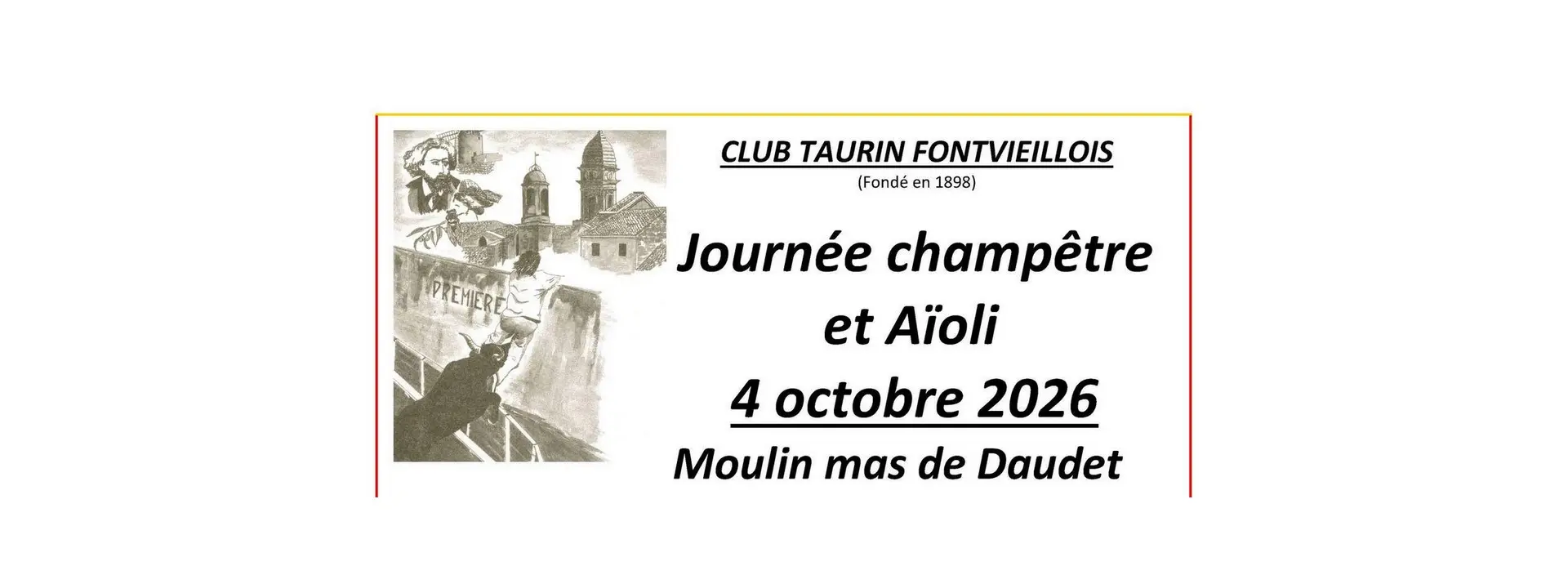 Vignette Journée champêtre et traditionnel aïoli - édition 2026 à Fontvieille 04.10.26