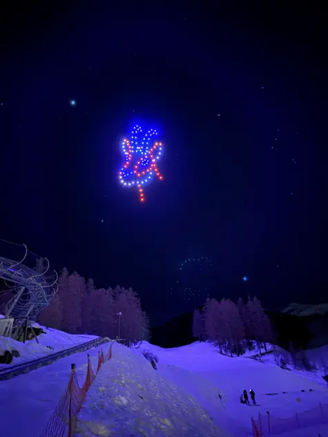 Spectacle de drones_Les Orres