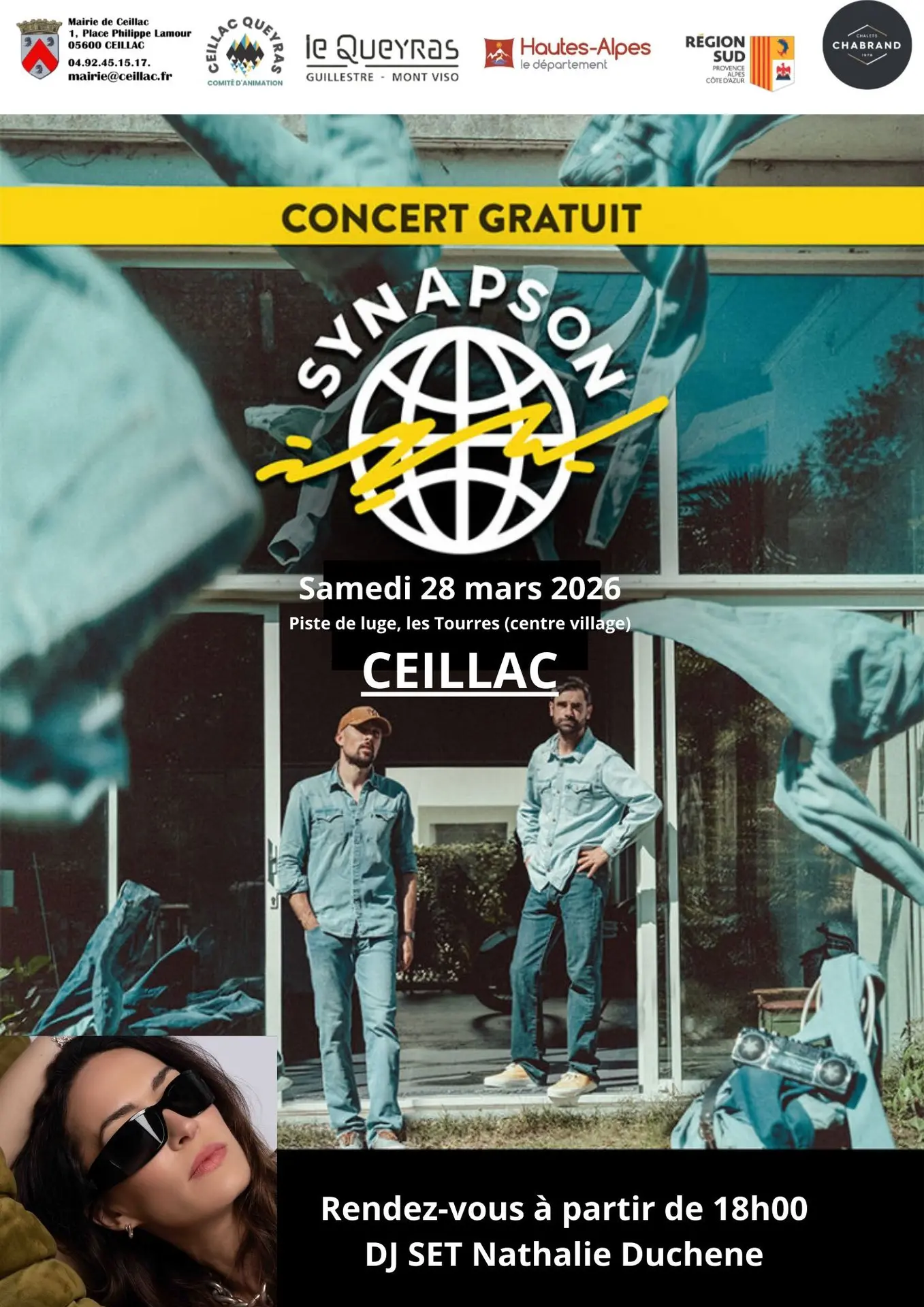 Concert Synapson Ceillac