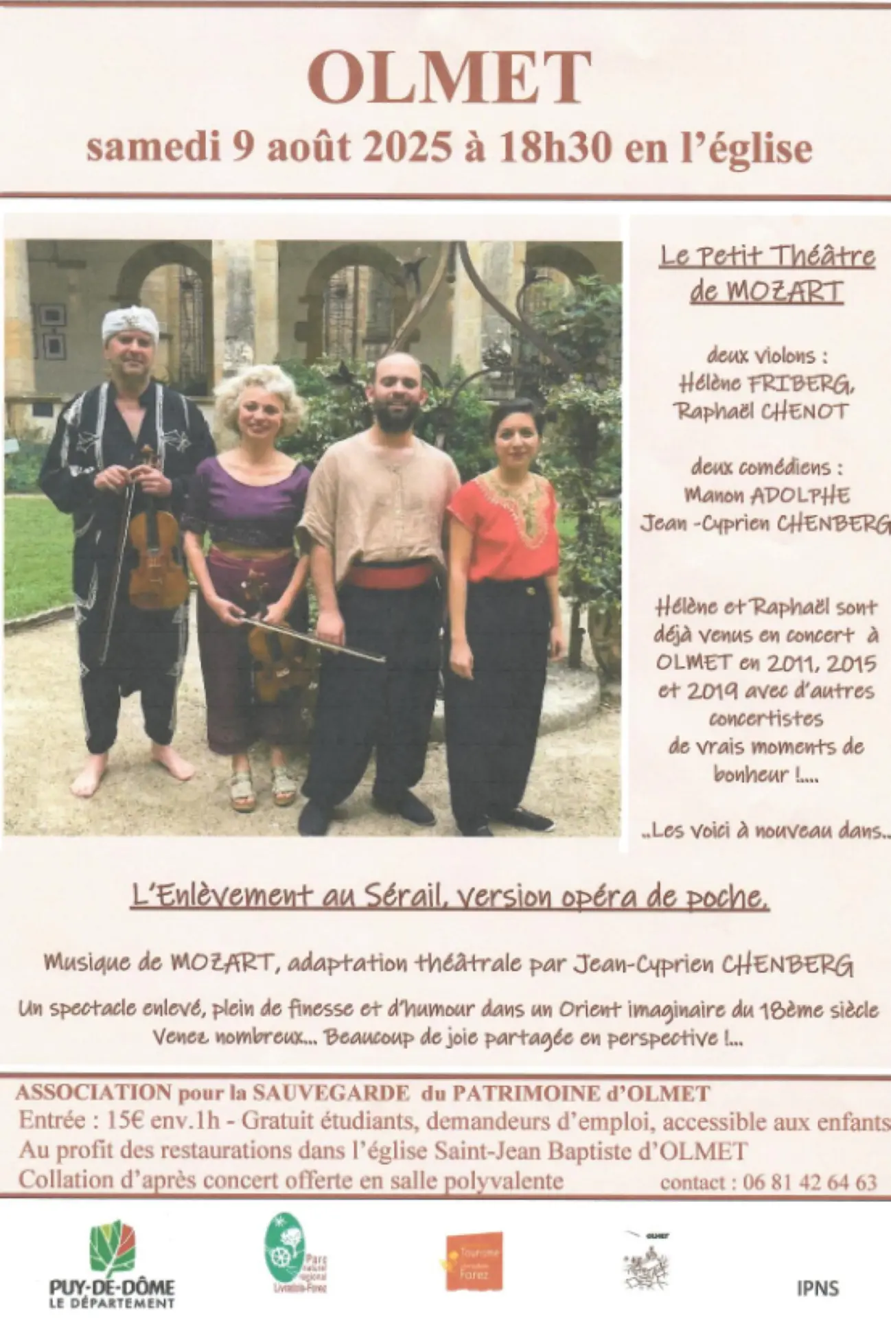 Concert - Le Petit Théâtre de Mozart