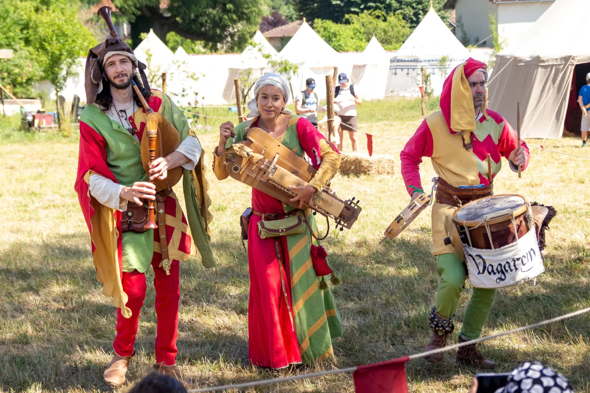 Concert à la Fête médiévale de Pérouges