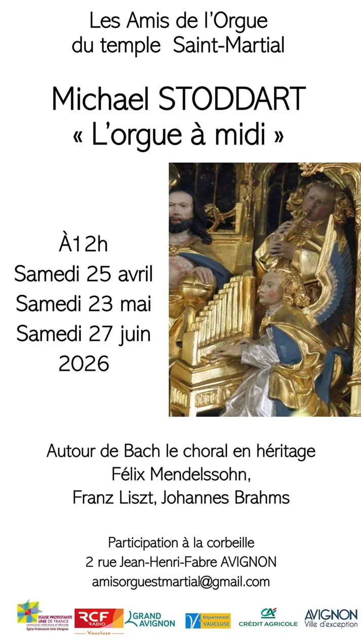 L’orgue à midi_Avignon