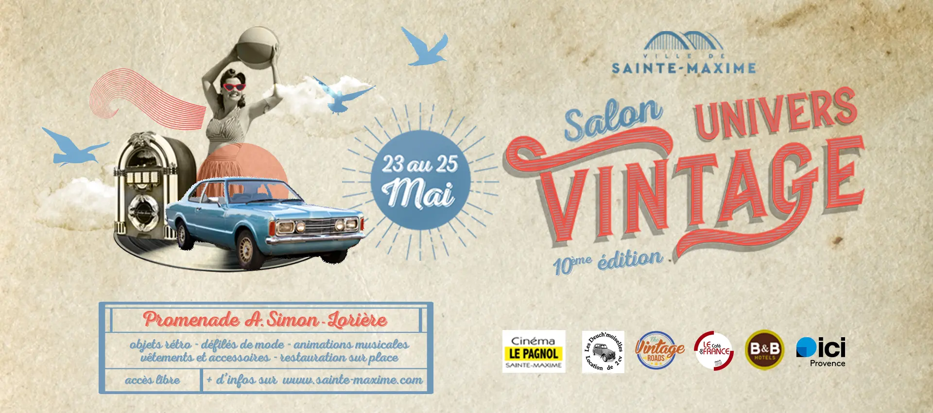 Salon Univers Vintage_Sainte-Maxime