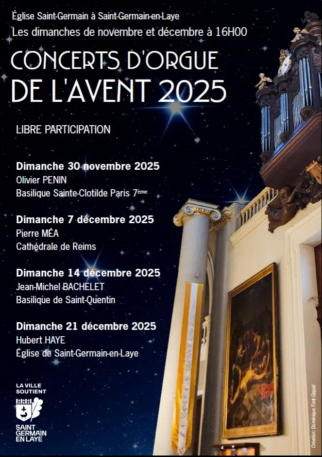 Concert d'orgue de l'avent_Saint-Germain-en-Laye
