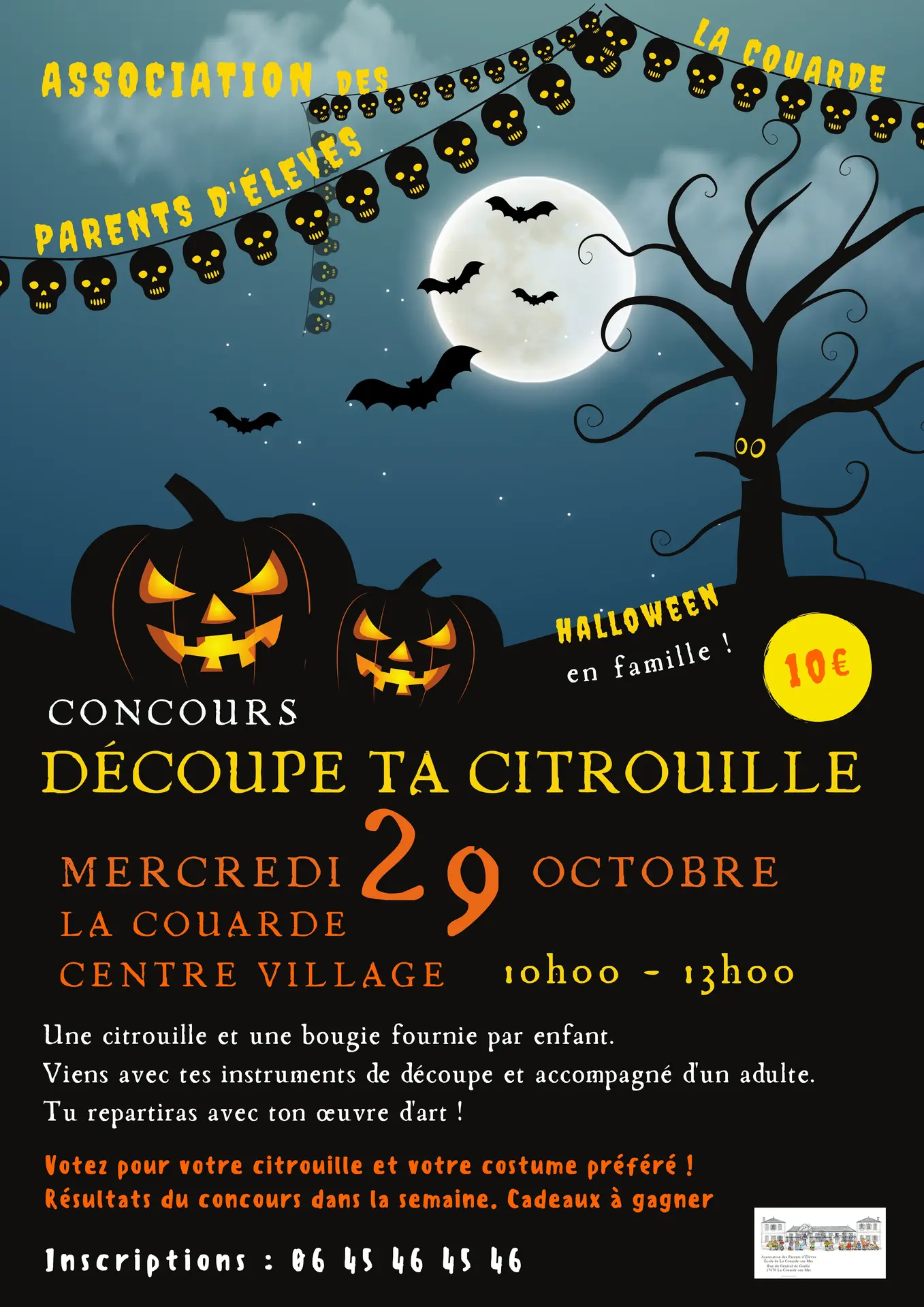 Halloween - Découpe ta citrouille_La Couarde-sur-Mer