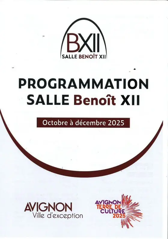 Visuel programme Salle Benoit XII