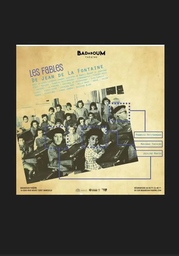 Les Fables de La Fontaine au Badaboum Théâtre