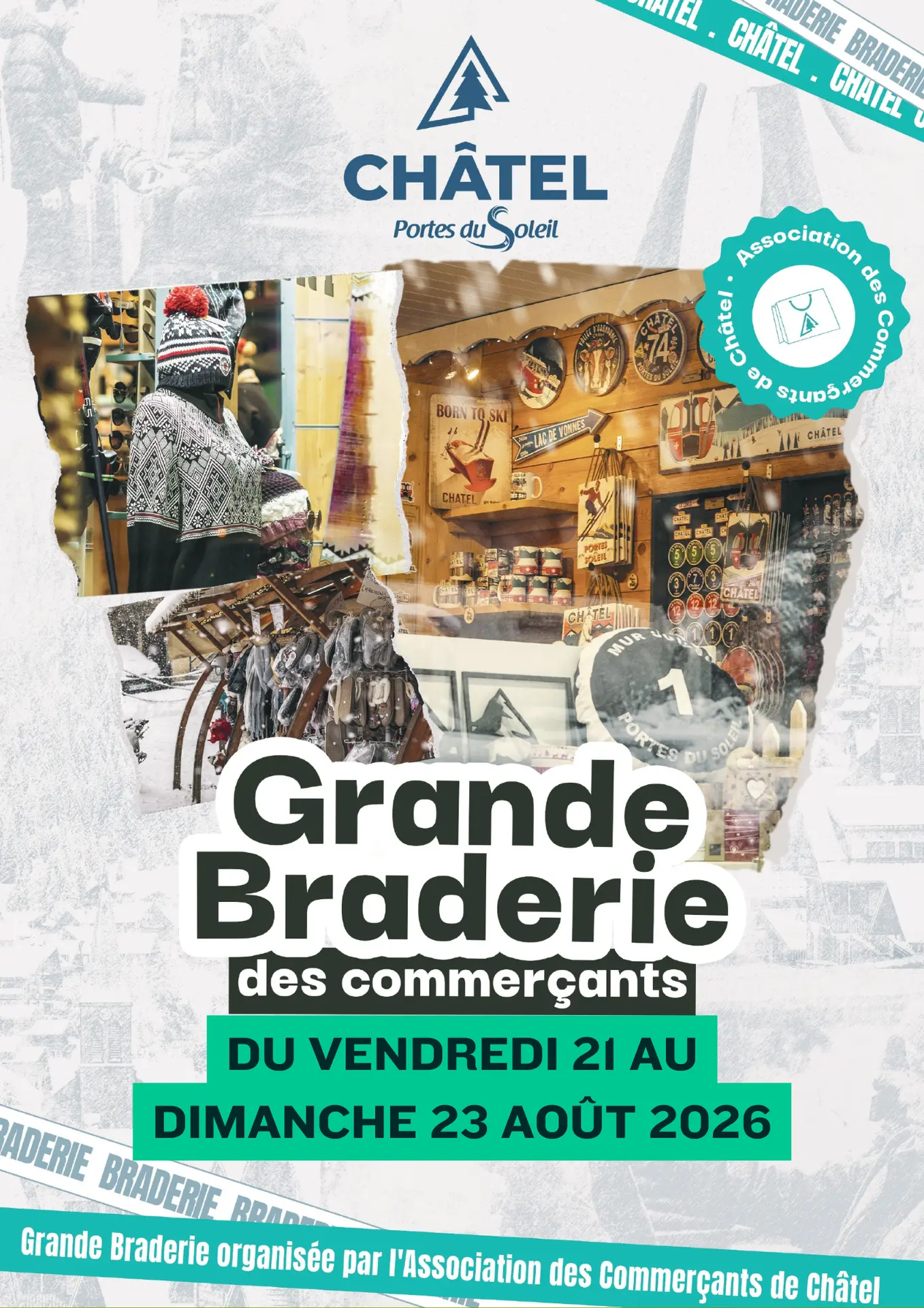 Grande braderie des commerçants