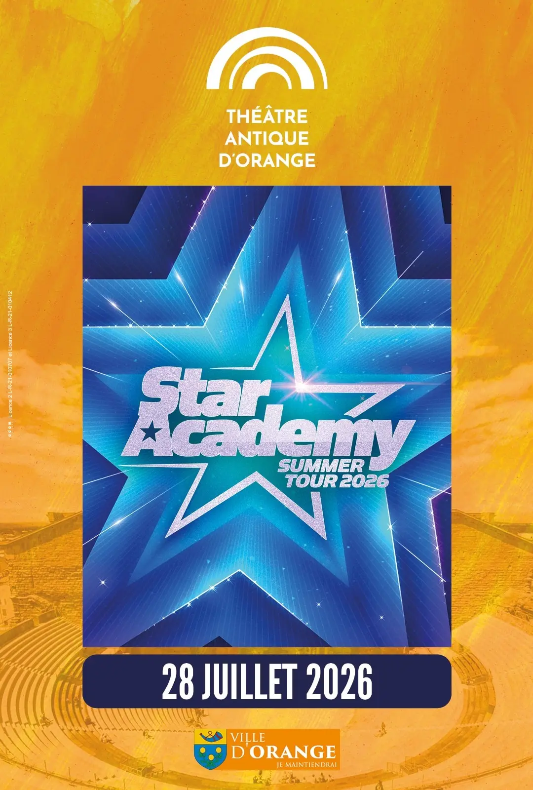Star Academy Summer tour 2026