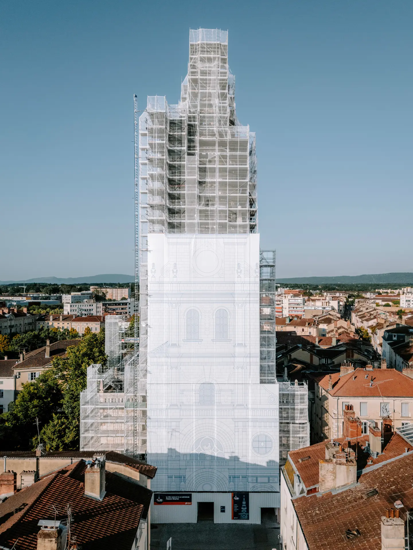 Travaux de la Co-Cathédrale Notre -Dame