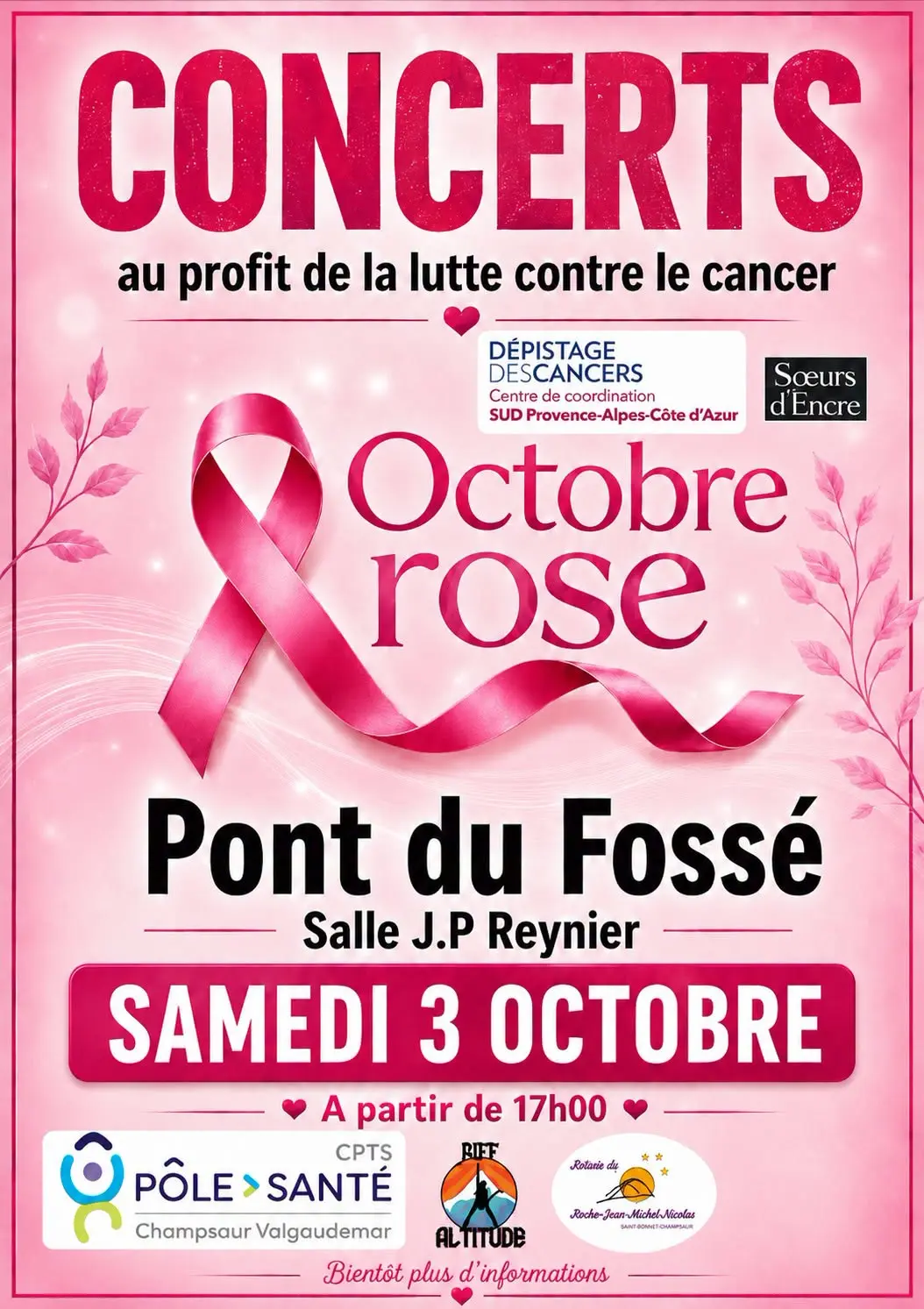 Concert Octobre rose